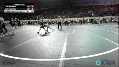 55 lbs 2nd Place - Louden Mills, Keystone Kids Wrestling Club vs Sutton Stites, Raw Wrestling Club