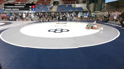 138 lbs Cons. Sub-rd Of 64 - Carsten Burkemper, Missouri vs Gabriel Serros, New Mexico