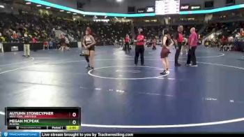 125 lbs Cons. Round 3 - Megan McPeak, Algona vs Autumn Stonecypher, West Fork, Sheffield