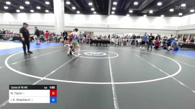 120 lbs Consi Of 16 #2 - Nicholas Tapia, Fl vs Evan Shepherd, La