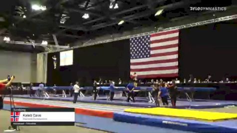 Kaleb Cave - Tumbling, Fairland Gymnastics - 2021 USA Gymnastics Championships