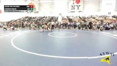 165 lbs Champ. Round 2 - Adam Van Dalinda, Deep Roots Wrestling Club vs Kaeson Giblin, Revolution Elite Wrestling