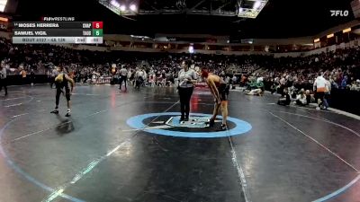 4A 145 lbs Cons. Round 1 - Josiah Sanchez, Tucumcari vs Jacob Yazzie, Gallup