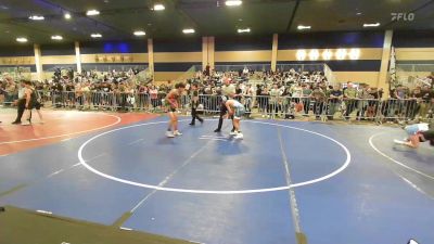 120 lbs Round Of 16 - Emiliano Cantu, Warriors WC vs Caine Martin, Beat The Streets LA