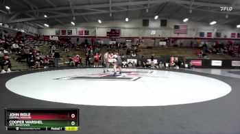 157 lbs Cons. Round 7 - John Ridle, Central Missouri vs Cooper Warshel, Pitt-Johnstown