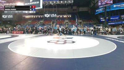 155 lbs Cons. Rd Of 32 - Moyao Sun, Connecticut vs Maria Parra, Tennessee