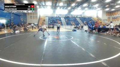 106 lbs Round 4 (8 Team) - Dallan Walsh, Socs vs Steve Styger, Greasers