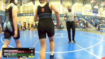 175 lbs Round 1 (8 Team) - Noah Fitzgerald, Indian Creek Wrestling Club (S) vs Evan Foxworthy, Alphas Wrestling