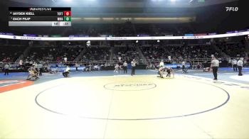 I-190 lbs 7th Place Match - Jayden Kiell, Tottenville vs Zach Filip, Minisink Valley