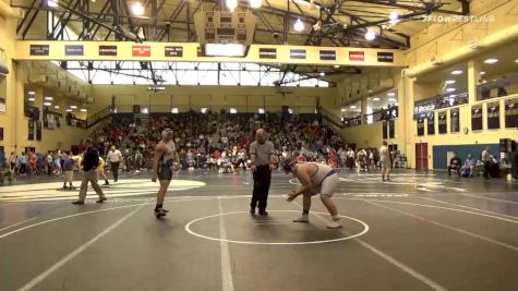 285 lbs Prelims - Jake Rubin, Pope John XXIII vs Kyle Jasper, Glendale