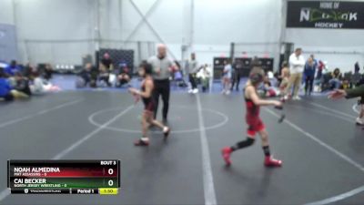 48 lbs Placement (4 Team) - Noah Almedina, Mat Assassins vs Cai Becker, North Jersey Wrestling