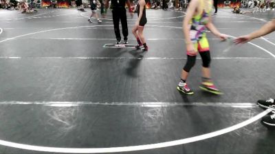 92 lbs Round 1 - Maisyn Lott, Bison Takedown Club vs Mason Mattevi, Gulf Coast Wrestling