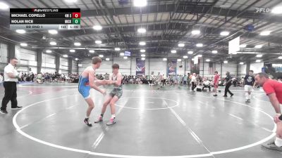 120 lbs Rr Rnd 1 - Michael Copello, 4M Strength vs Nolan Rice, Micky's Maniacs Blue