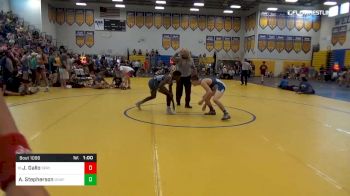 132 lbs Consi Of 32 #2 - Joseph Gallo, Springstead vs Avant Stepherson, Unaffiliated