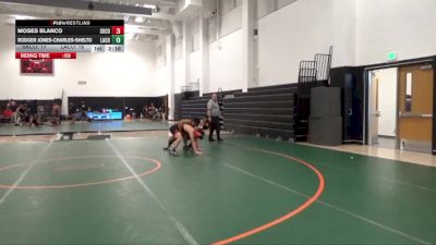 174 lbs Semis & 3rd Wb (16 Team) - Rodger Jones-Charles-Shelto, Lassen College vs Moses Blanco, Skyline College