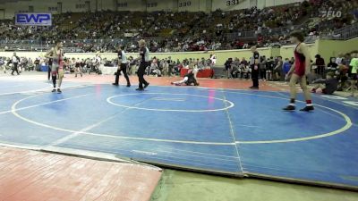 108 lbs Consi Of 32 #1 - Lane Larsen, Westmoore Wresting vs Aiden Gather, Hinton Comets