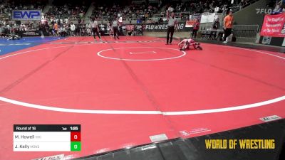 65 lbs Round Of 16 - Marleigh Howell, Viking Wrestling Club vs Jessie Kelly, Monster Garage