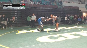 285 lbs Semifinal - David Rogers, Sumter vs Alex Johnson, Catawba Ridge