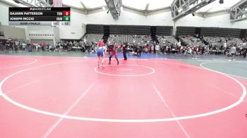 150-I lbs Semifinal - Dajawn Patterson, Trenton Youth Wrestling vs Joseph Riccio, Cranford