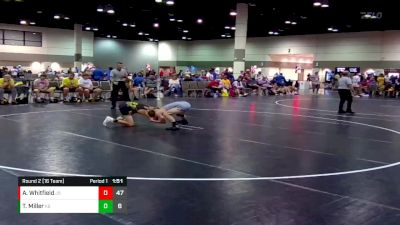 113 lbs Round 2 (16 Team) - Anthony Whitfield, Intense Wrestling vs Tacey Miller, SD Red