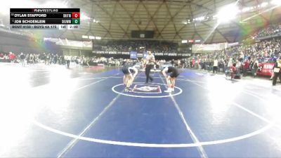 Boys 4A 175 lbs Champ. Round 1 - JON SCHOENLEIN, Skyview vs Dylan Stafford, South Kitsap