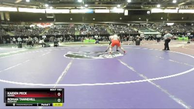 285 lbs Cons. Round 3 - Roman Tannehill, Newport vs Kaiden Peck, Weiser