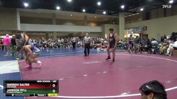 285 lbs Quarterfinal - Andrew Salter, Wellborn vs Jameson Ryll, Florida Pitbulls