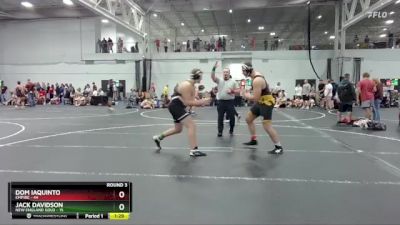 215 lbs Round 3 (8 Team) - Dom Iaquinto, Empire vs Jack Davidson, New England Gold