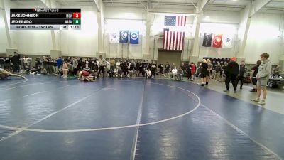 157 lbs Champ. Rd Of 64 - Jake Johnson, Mountain View vs Jed Prado, Wasatch
