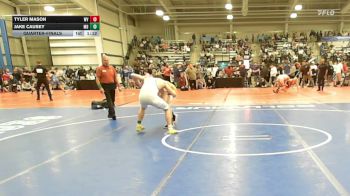 138 lbs Quarterfinal - Tyler Mason, WV vs Jake Causey, MD