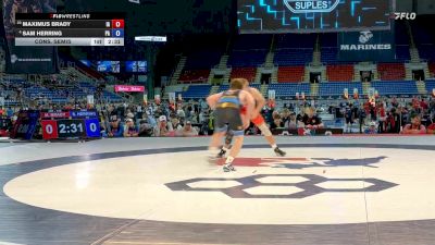 138 lbs Cons. Semis - Maximus Brady, IA vs Sam Herring, PA