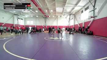 149 lbs Champ. Round 1 - Brendon Ko, Bakersfield College vs Karsen Kosier, Arizona Christian