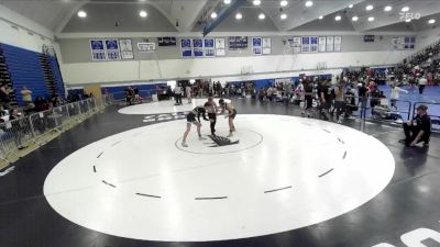 157 lbs Semifinal - Christopher Green, Los Osos High School Wrestling vs Jonathan Nava, OC Mayan WC