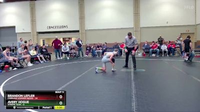 96 lbs Round 2 (6 Team) - Avery Hogue, Xtreme Team vs Brandon Lefler, Carolina Hammer Squad