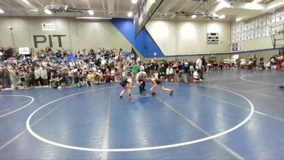 90 lbs Quarterfinal - Skai`Lea Takitaki, Westlake vs Harper Hortin, Wasatch Wrestling Club