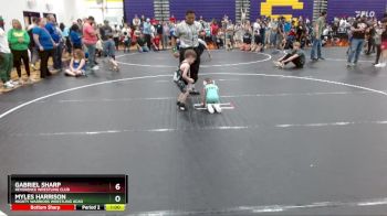 38 lbs Cons. Round 3 - Benji Manning, Buford Stingers vs Walker Padgett, White Knoll Youth Wrestling