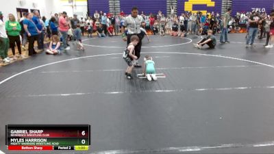 38 lbs Cons. Round 3 - Benji Manning, Buford Stingers vs Walker Padgett, White Knoll Youth Wrestling