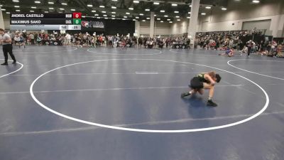 80 lbs Quarters - Jhorel Castillo, Monster Garage Wrestling vs Maximus Sako, Eagle Club