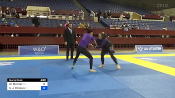 Wendy Mendez vs Sarah J. Choleva 2024 Pan IBJJF Jiu-Jitsu No-Gi Championship