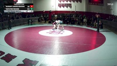 110 lbs 1st Place Match - Raylynn Woods, Virgin Valley vs Blissany Laborte-Makaena, Liberty