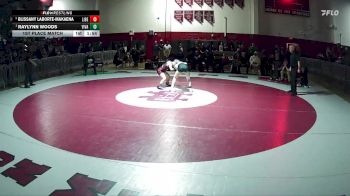 110 lbs 1st Place Match - Raylynn Woods, Virgin Valley vs Blissany Laborte-Makaena, Liberty