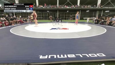 145 lbs Allie Nedelsky, Indiana Gold vs Shelby Coyle, Texas Blue
