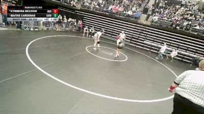 3A 235 lbs Quarterfinal - Maitae Cardenas, Canyon View vs Kymmura Mccook, Union