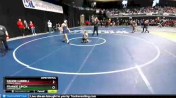 6 lbs Quarterfinal - Xavior Harrell, Cypress Ranch vs Frankie Limon, Copperas Cove
