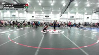 108 lbs Consi Of 8 #1 - Blaine Welsh, MD vs Michael Odum, OH