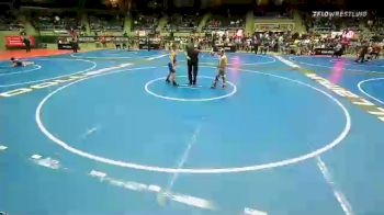 100 lbs Consi Of 4 - Emiliano Bustos, Maize vs Charlie Miserendino, Madison County Kentucky