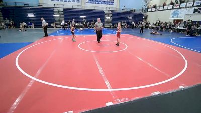 64 lbs Round Of 16 - Sawyer Bianchi, Cyclone Youth Wrestling vs Presley Williams, Sperry Wrestling Club