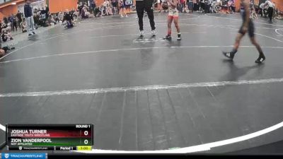 50 lbs Round 1 - Joshua Turner, Eastside Youth Wrestling vs Zion Vanderpool, Not Affiliated
