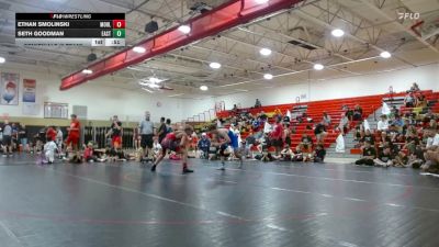 High School - 156 lbs Semifinals (8 Team) - Ethan Smolinski, Morris Hills vs Seth Goodman, Easton