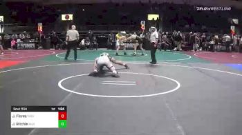 160 lbs Round Of 32 - Jacob Flores, Phox Raw WC vs Jason Ritchie, Salem Elite